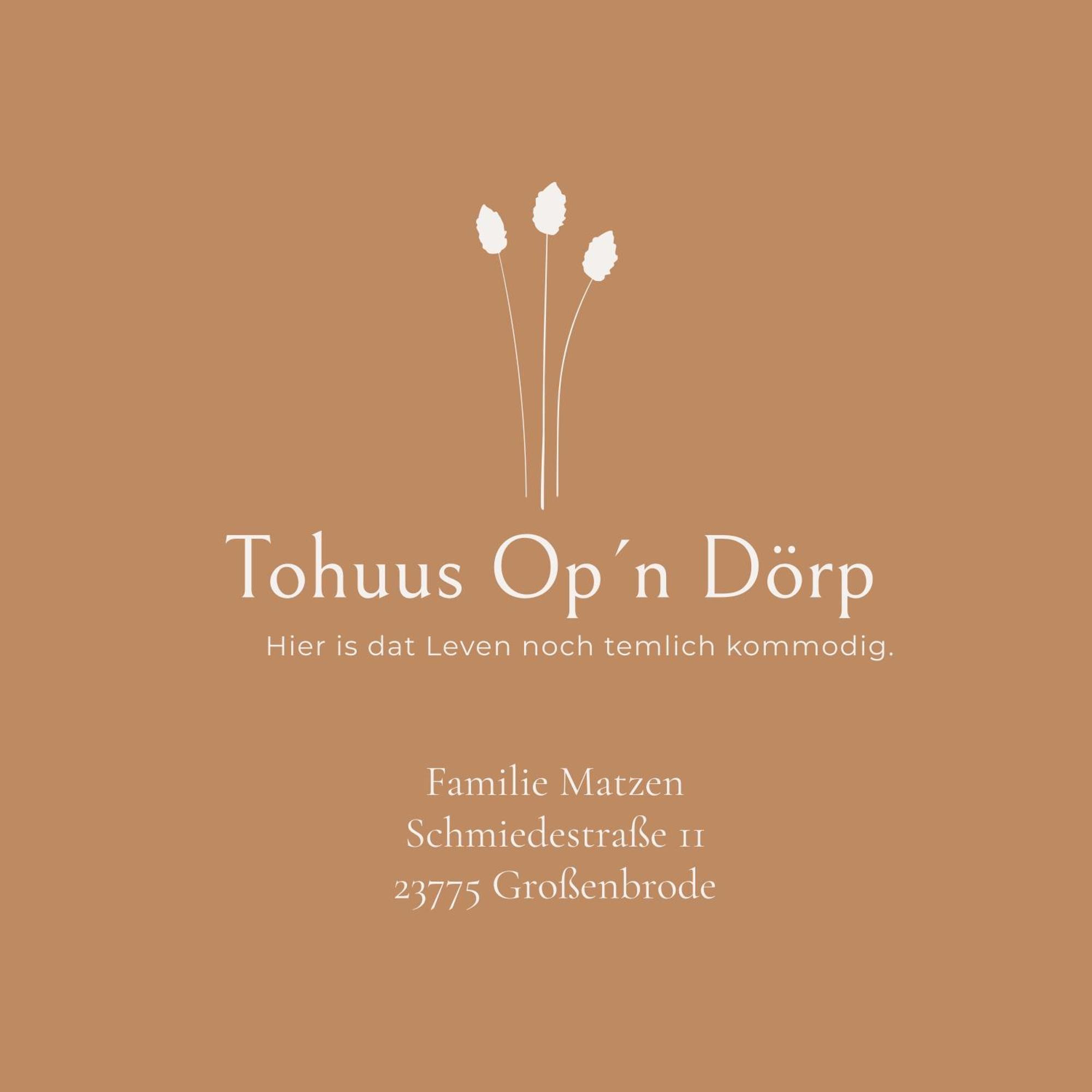 Ferienwohnung Tohuus Op'N Doerp Großenbrode Exterior foto